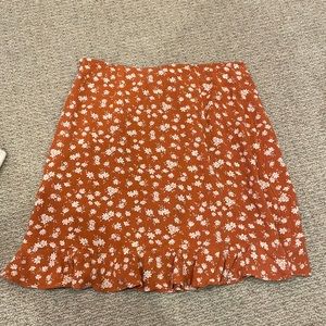 Abercombie small orange skirt
